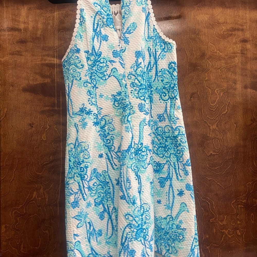 Lilly Pulitzer Blue and White Dress